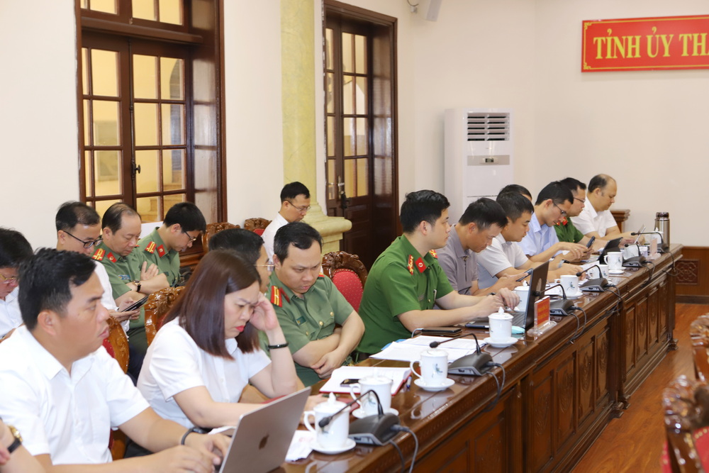 Ban Thường vụ link vào m88 bhki làm việc với Đoàn công tác Bộ Công an về chuyển đổi số
