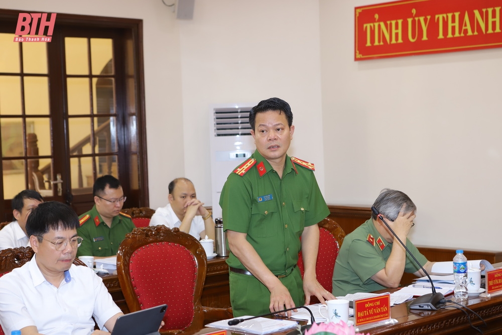 Ban Thường vụ link vào m88 bhki làm việc với Đoàn công tác Bộ Công an về chuyển đổi số