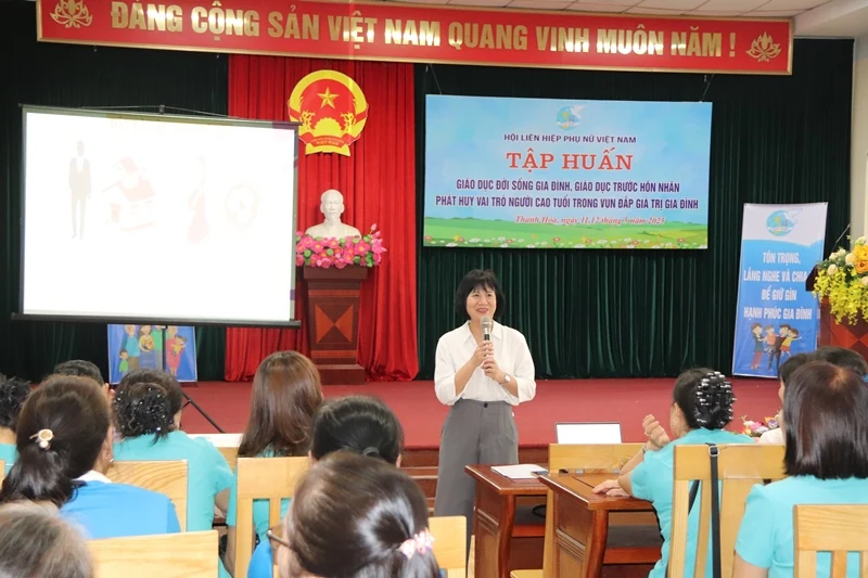 Tập huấn nâng cao năng lực về giáo dục đời sống gia đình, giáo dục trước hôn kèo nhà cái m88