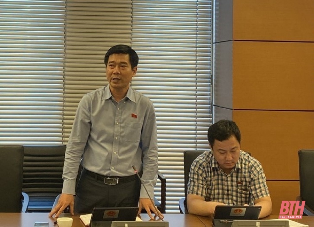 Kỳ họp thứ 9, Quốc hội khóa XV: Đoàn ĐBQH Thanh Hoá góp ý vào các dự án kèo nhà cái m88, dự thảo nghị quyết