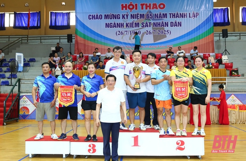 Bế mạc Hội thao ngành Kiểm sát Nhân dân hai cấp tỉnh link m88 năm 2025