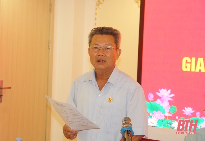 Cụm thi đua cựu chiến binh 6 vao m88 Bắc Trung bộ giao ban 6 tháng đầu năm