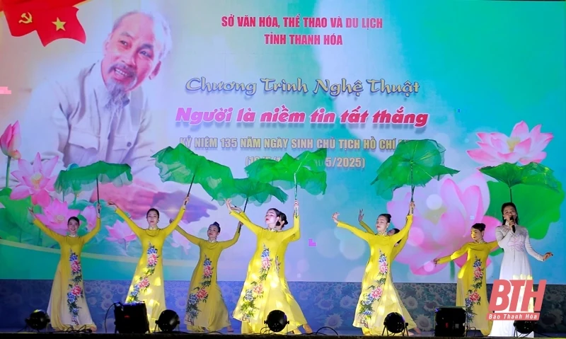 Chương trình nghệ thuật “Người là niềm tin tất thắng”