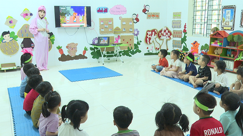 Thọ Xuân đẩy mạnh ứng dụng công nghệ thông tin ở bậc học mầm non