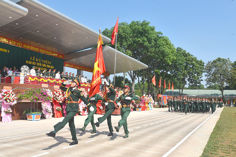 Kỷ niệm 60 năm Ngày truyền thống Trung đoàn 3 (Sư đoàn 324, Quân khu 4)