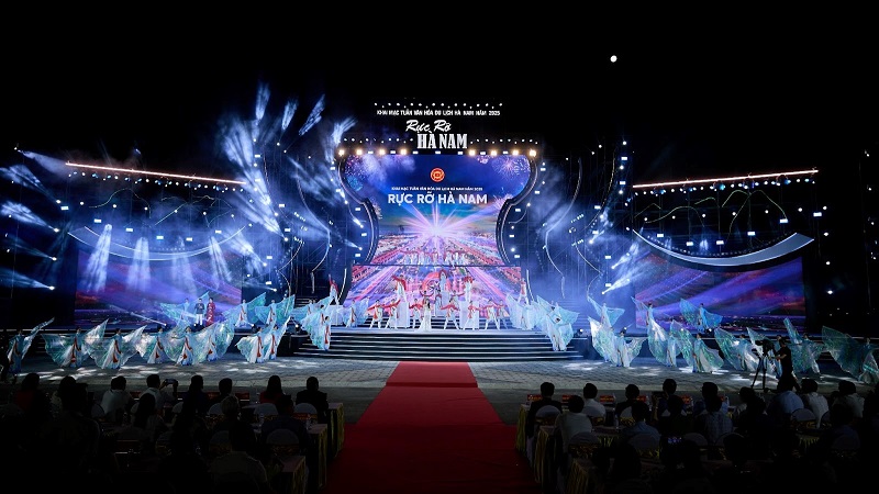 “ Bản hòa tấu” nghệ thuật đỉnh cao mở màn Tuần lễ Văn dang nhap m88 Du lịch Hà Nam 2025