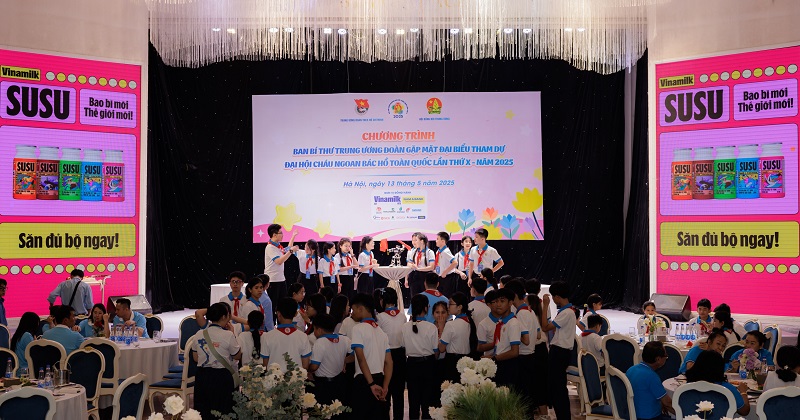 Vinamilk đồng hành cùng thiếu nhi Cháu ngoan Bác Hồ hướng đến kỷ niệm 135 năm ngày sinh nhật Bác