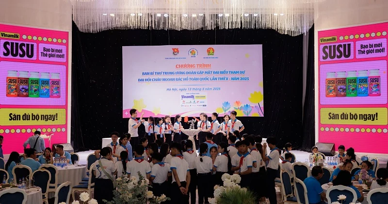 Vinamilk đồng hành cùng thiếu nhi Cháu ngoan Bác Hồ hướng đến kỷ niệm 135 năm ngày sinh nhật Bác