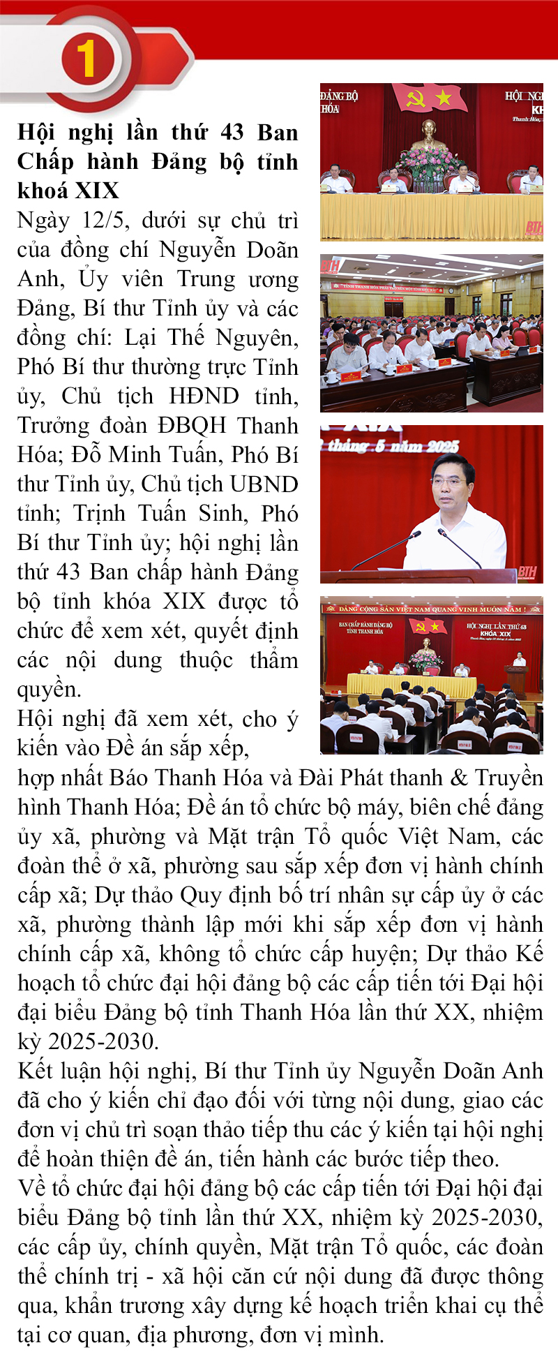Những sự kiện nổi bật trong tuần