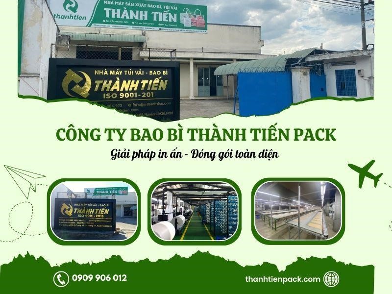 Công ty Thành Tiến Pack - Sản xuất và in túi zipper giá rẻ tại Hà Nội