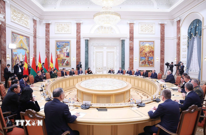 Tuyên bố chung về việc thiết lập quan hệ Đối tác Chiến lược Việt Nam-Belarus