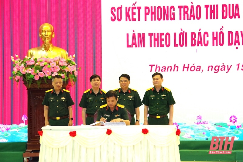 Sơ kết phong trào thi đua “Ngành Hậu cần Quân đội làm theo lời Bác Hồ dạy” giai đoạn 2020-2025