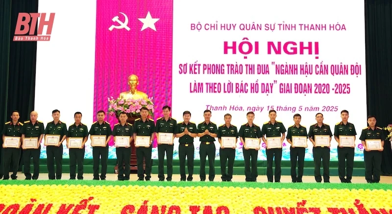 Sơ kết phong trào thi đua “Ngành Hậu cần m88 cá cược thể thao trực tuyến đội làm theo lời Bác Hồ dạy” giai đoạn 2020-2025
