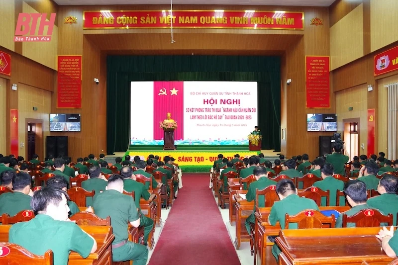 Sơ kết phong trào thi đua “Ngành Hậu cần m88 cá cược thể thao trực tuyến đội làm theo lời Bác Hồ dạy” giai đoạn 2020-2025