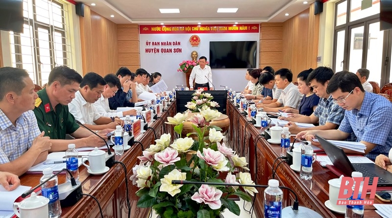 Huyện Quan Sơn cần bố trí cán bộ, công chức đảm bảo đúng người, đúng việc để phát huy được năng lực, sở trường của cán bộ