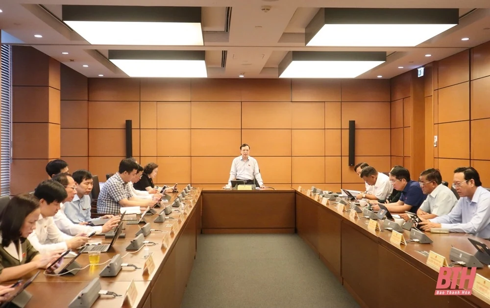 Kỳ họp thứ 9, Quốc hội khóa XV: Đoàn ĐBQH Thanh Hoá tham gia góp ý vào m88 link mới nhất dự thảo nghị quyết