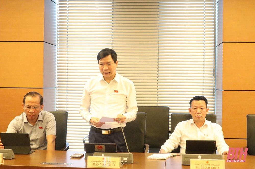 Đoàn ĐBQH Thanh Hoá tham gia góp ý vào các dự thảo nghị đăng ký m88