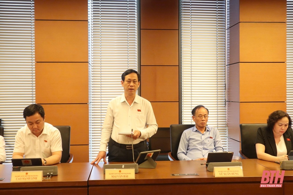 Đoàn ĐBQH Thanh Hoá tham gia góp ý vào các dự thảo nghị đăng ký m88