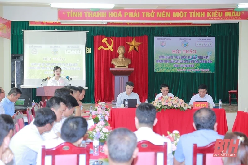 Đánh giá kết quả bước đầu và triển khai chương trình sản xuất lúa giảm phát thải nhà kính tại dang nhap m88