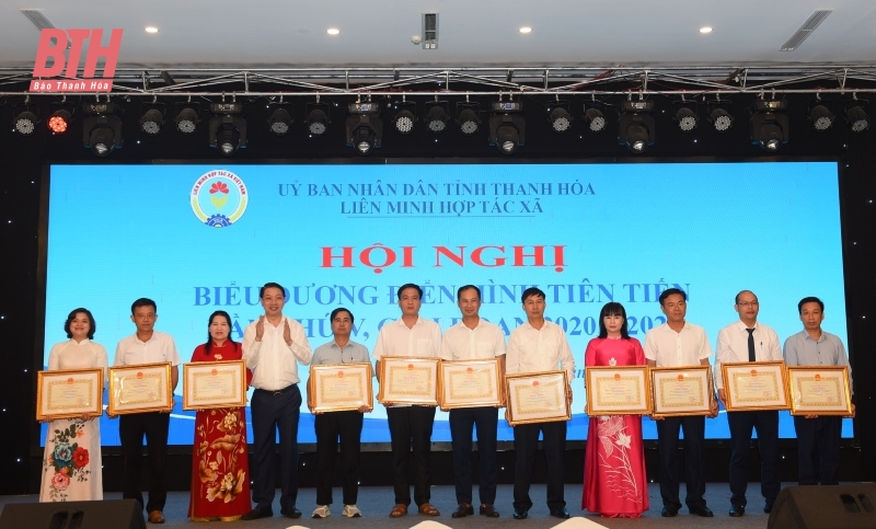 Liên minh HTX Thanh Hóa biểu dương điển hình tiên tiến, giai đoạn 2020-2025