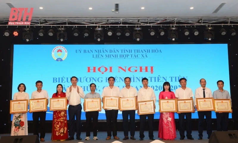 Liên minh HTX link m88 biểu dương điển hình tiên tiến, giai đoạn 2020-2025