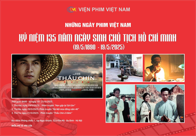 Chiếu miễn phí ba bộ vao m88 điện ảnh đặc biệt về Chủ tịch Hồ Chí Minh