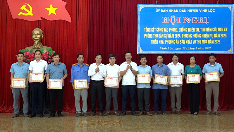 Vĩnh Lộc: Triển khai ứng phó có hiệu quả với các tình huống thiên tai trong mùa mưa bão năm 2025 
