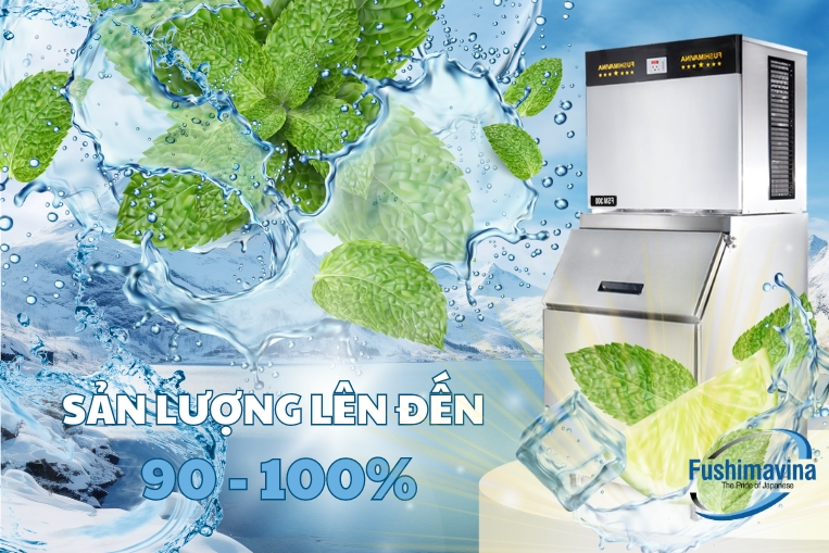 Nhu cầu sử dụng máy làm đá tăng cao ở các nhà hàng, quán ăn