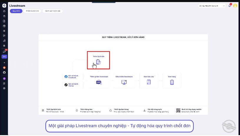 MISA eShop v2 ra mắt tính năng bán hàng trên livestream