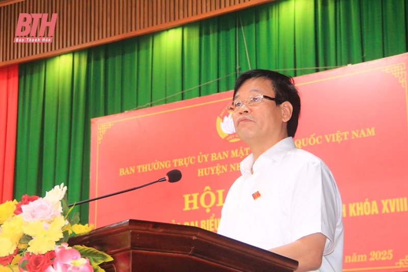 Cử tri huyện Như Xuân kiến nghị nhiều vấn đề liên quan đến đất đai