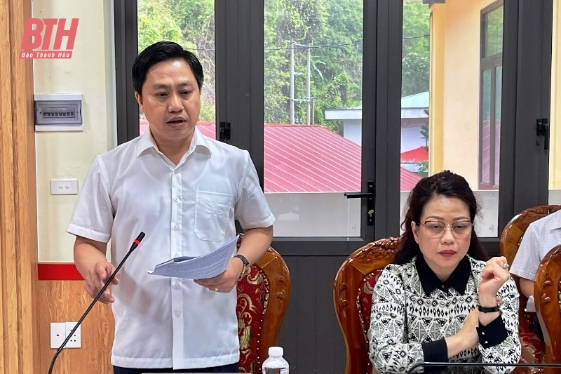 Huyện Quan Sơn cần bố trí cán bộ, công chức đảm bảo đúng người, đúng việc để phát huy được năng lực, sở trường của cán bộ
