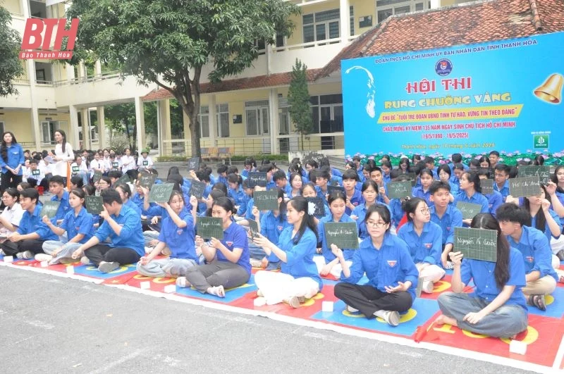 Sôi nổi hội thi Rung chuông vàng Tuổi trẻ đoàn cá cược bóng đá m88 UBND tỉnh tự hào, vững tin theo Đảng