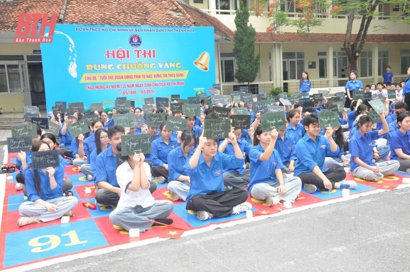 Sôi nổi hội thi Rung chuông vàng Tuổi trẻ đoàn cá cược bóng đá m88 UBND tỉnh tự hào, vững tin theo Đảng
