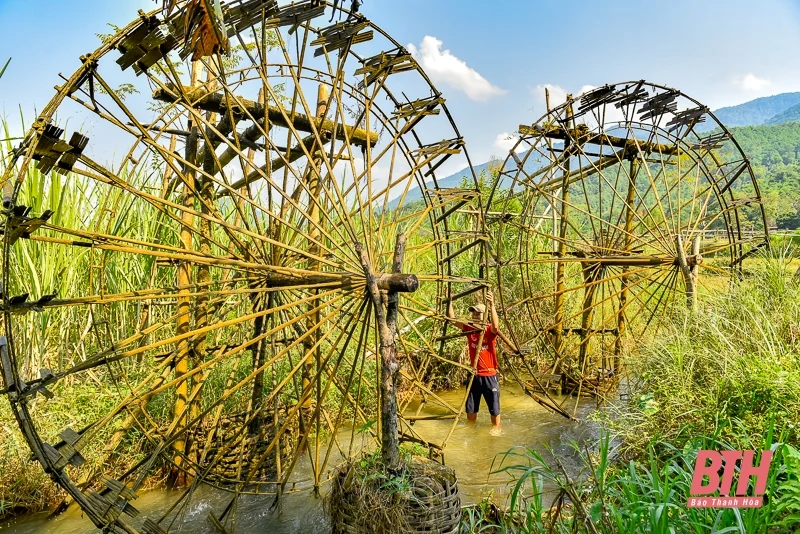 Guồng nước - một nét văn hóa miền Tây xứ Thanh