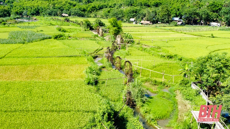 Guồng nước - một nét văn hóa miền Tây xứ Thanh