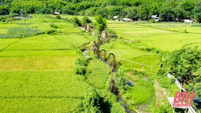 Guồng nước - một nét văn hóa miền Tây xứ Thanh
