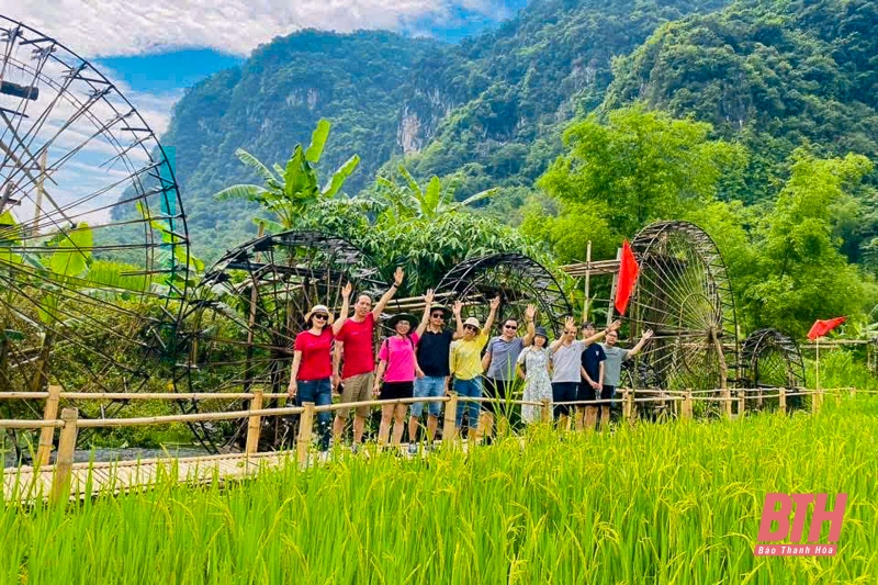 Guồng nước - một nét văn hóa miền Tây xứ Thanh