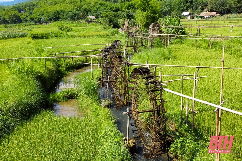 Guồng nước - một nét văn hóa miền Tây xứ Thanh