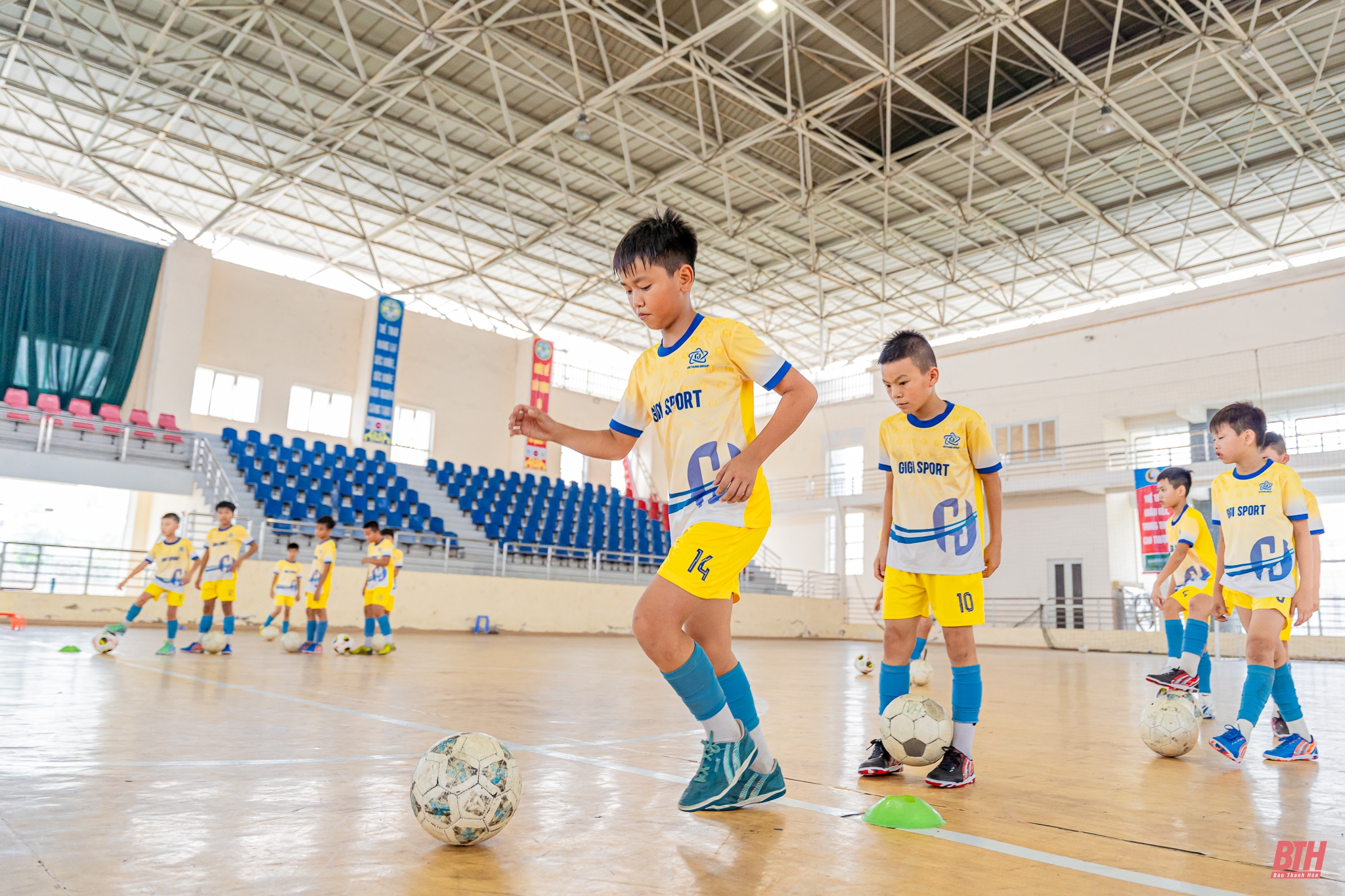 U11 Việt Hùng Thanh Hóa đoàn kết, nỗ lực, sẵn sàng chinh phục sân chơi toàn quốc
