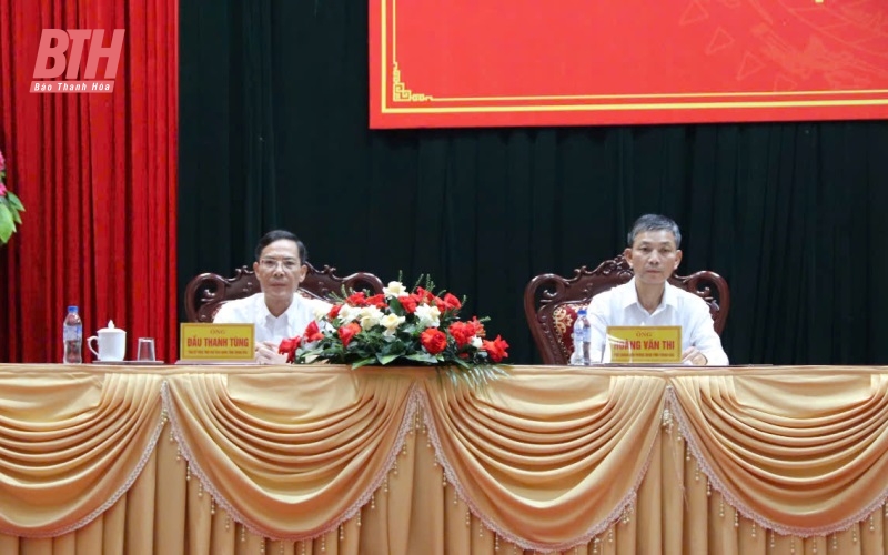 Cử tri huyện Yên Định kiến nghị hỗ trợ đối tượng thôi việc khi sáp nhập xã