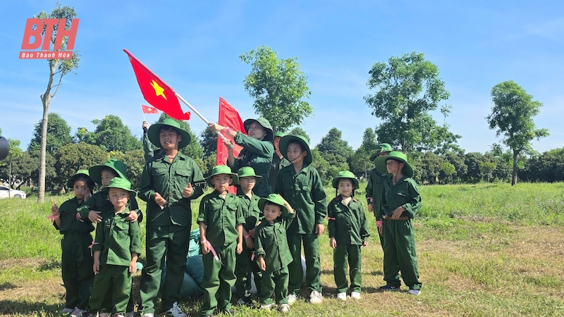 Chương trình “Vui Tết Thiếu đăng ký m88 - Trải nghiệm làm chiến sĩ”