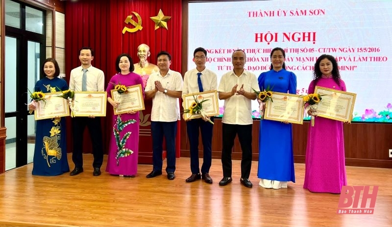Thành phố Sầm Sơn lan tỏa sâu rộng việc học tập và làm theo Bác