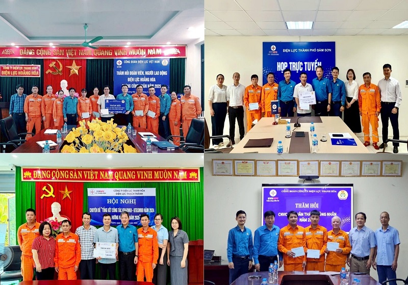 Công ty Điện lực Thanh Hóa: Lan tỏa tinh thần đồng hành và sẻ chia trong Tháng Công nhân
