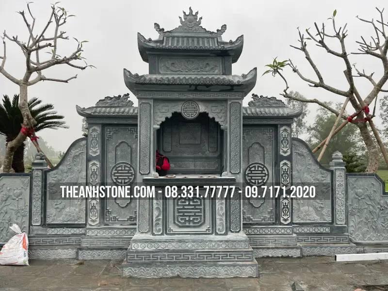 Thế Anh Stone đơn vị chuyên thiết kế, thi công lăng mộ đá granite đẹp, sang trọng
