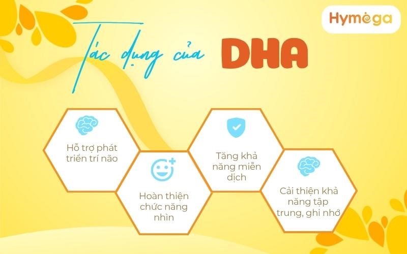 DHA - “Dưỡng chất vàng” hỗ trợ phát triển trí não cho bé