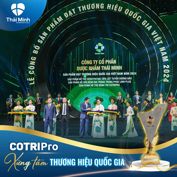COTRIPro Thái Minh - Giải pháp hỗ trợ điều trị bệnh trĩ hiệu quả