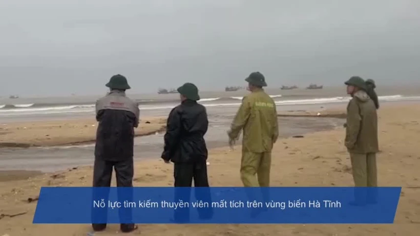 Đề xuất sử dụng m m88 thăng tìm kiếm 10 thuyền viên mất tích ở vùng biển Hà Tĩnh