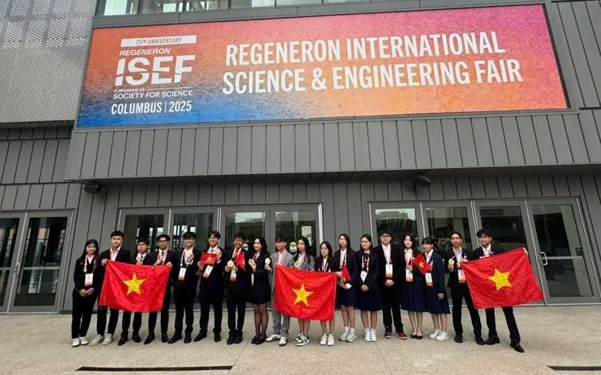 Học sinh dự ISEF 2025 được miễn thi tốt nghiệp THPT