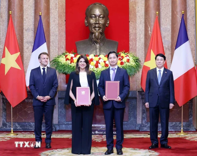 Toàn văn tuyên bố chung Việt Nam-Pháp