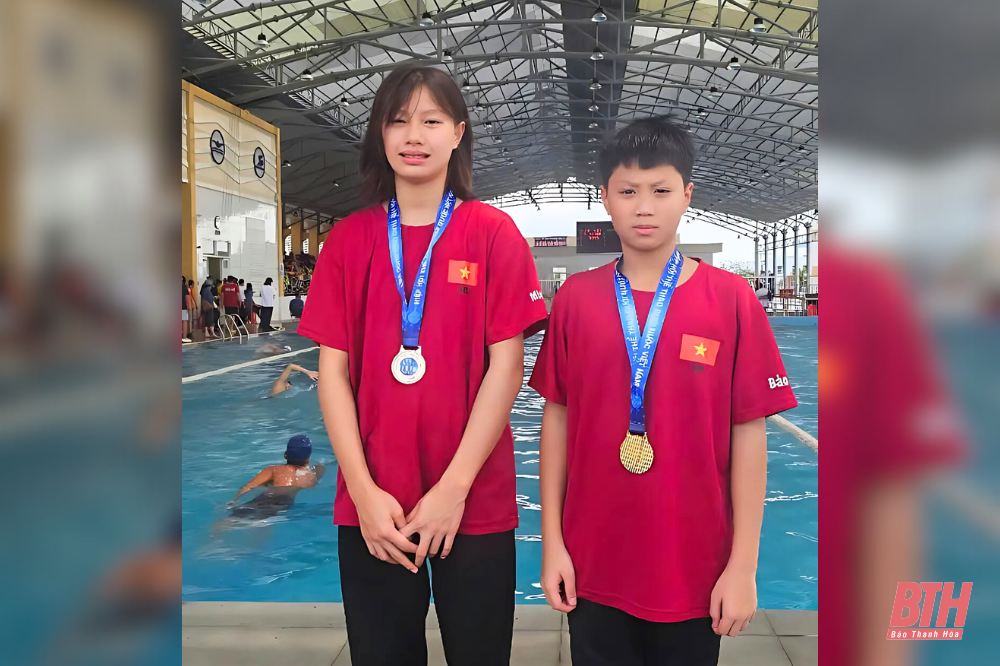Bơi Thanh Hóa phá 5 kỷ lục nhóm tuổi quốc gia 